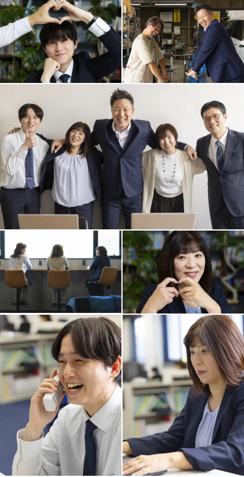 社員の様子、作業風景、外観などのフォトギャラリー